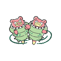 Friends Twins Sticker by Pokémon