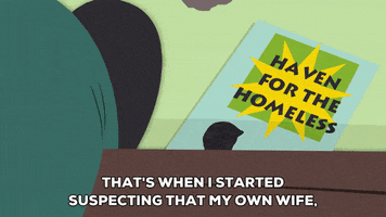 suspicious book GIF by South Park 