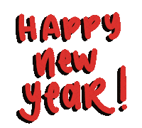 New Year Deco Sticker