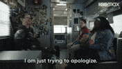 Peacemaker Apologize GIF by HBO Max