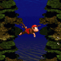 1jps gaming 90s snes dk GIF