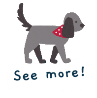 Cute Dog See More Sticker by Babipur