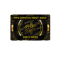 FPVDroneFest fpv dronefest fpvdronefest goldpass Sticker
