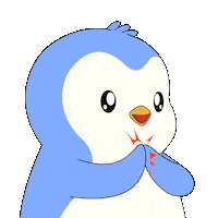 Happy Well Done Sticker by Pudgy Penguins