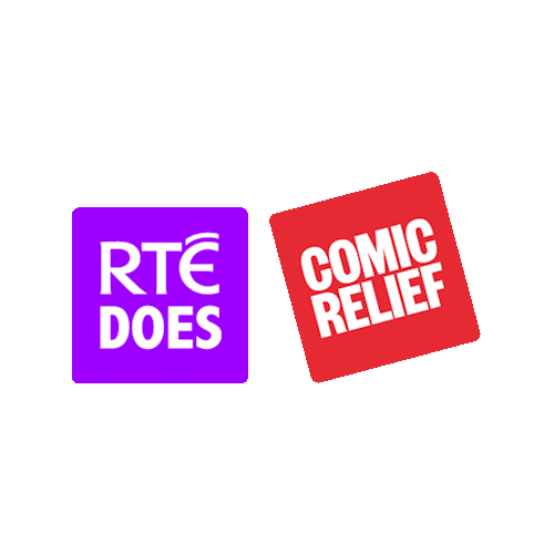Comic Relief Charity Sticker by RTÉ