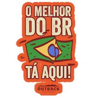 Brasilidades Sticker by Outback Brasil