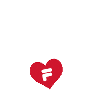 Heart Love Sticker by FILAUSA