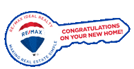 remaxidealrealty real estate realtor congrats congratulations Sticker