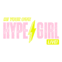 Hypegirl Sticker by High Fitness