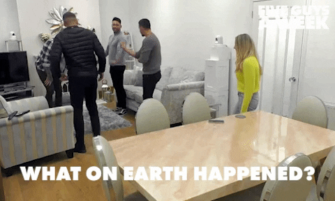 What Happened Earth GIF by Five Guys A Week