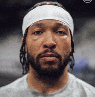 Serious Jalen Brunson GIF