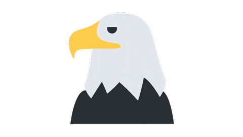 emojivid giphyupload animals emoji eagle Sticker
