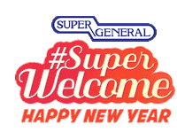 New Year Celebrate Life Sticker by Super General