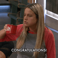 Congratulations Mug GIF by Big Brother