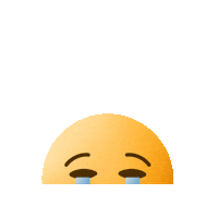 onedesignlabs yellowface cryingface onedesign yellowsmiley Sticker