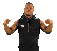 Flexing National Football League Sticker by NFL