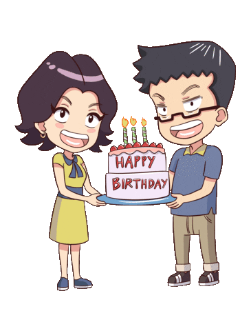 Happy Birthday Sticker by Ngomongin Uang