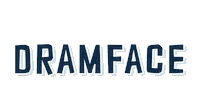 dramface face review whiskey whisky Sticker