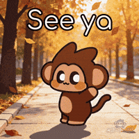 See Ya Goodbye GIF by Chimpers