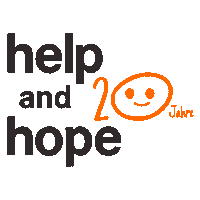 helpandhope 20 jahre gkm help and hope stiftung gut königsmühle Sticker