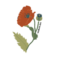 Fleur Sticker by webulk