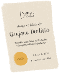Graduation Dentist Sticker