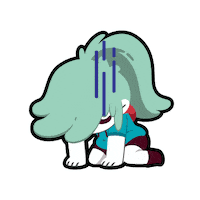 Sad Banana Sticker by ThinkBIT