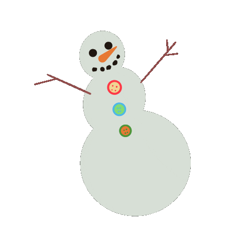 Christmas Snow Sticker