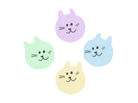 Japan Cats Sticker by にゃん賀状