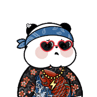 Tired The Walking Dead Sticker by Kanpai Pandas