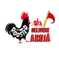 theroosterporcoes delivery comida rooster porcoes Sticker