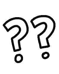 Question Mark Sticker by Coastal Culture Sports