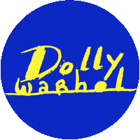 Peace Love Sticker by Dolly Warhol