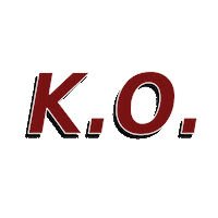 Fight Knockout Sticker by Goa Alpha Events