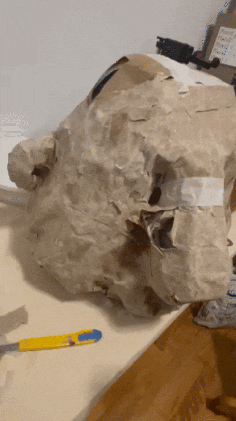 Mask Bread GIF by Alex Boya