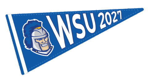 Wsu Sticker by Worcester State University