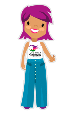 Happy Anne Sticker by Os Meninos da Consciência