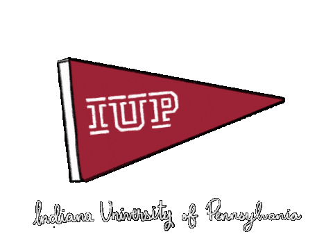 Iup Sticker by Indiana University of Pennsylvania
