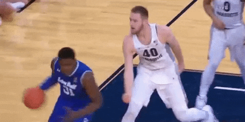 Excited College Basketball GIF by BIG EAST Conference
