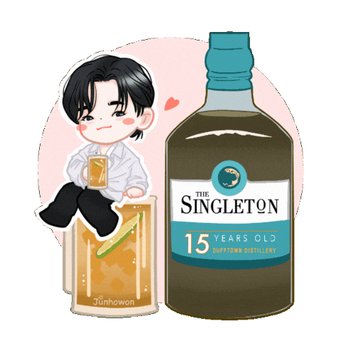 Leejunho Singleton Sticker