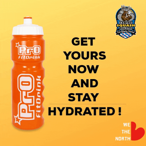 Teamdrachten sports drink fit pro GIF