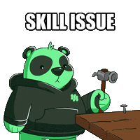 Noob Fail Sticker by SuperVerse