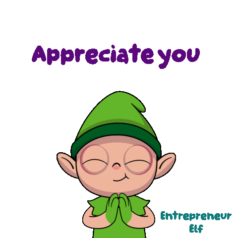 Appreciate You Thank U Sticker by VeeFriends