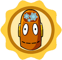 Robot Gears Sticker by BrainPOP