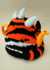 Tea Time Tiger GIF by TeaCosyFolk