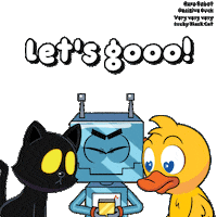Wo Lets Go Sticker by VeeFriends