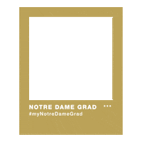 Notre Dame University Frame Sticker by The University of Notre Dame Australia