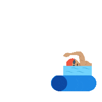 encantosemletras piscina natacao encantos em letras nadar Sticker
