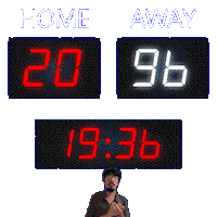 96 Away Sticker