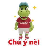 Dino Love Sticker by Bagi Việt Nam
